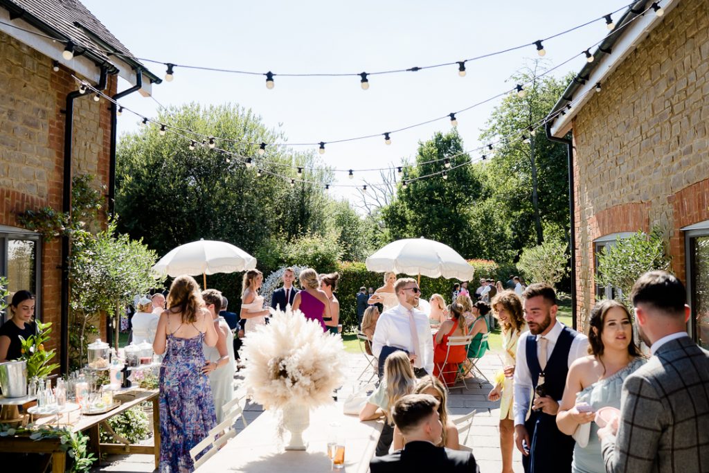 a wedding reception at Millbridge Court, Farhnam Surrey, photographed by Lydia Stamps Photography